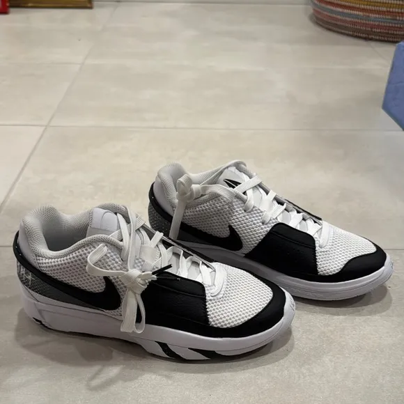 Nike Black and White Sneakers Ja Morant