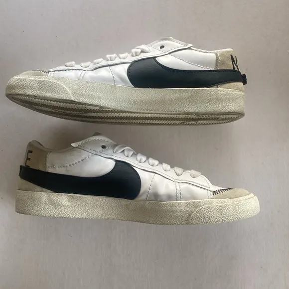 NIKE Blazer Low ‘77 Retro Jumbo White Sneakers DN 2158-101 Size12 Men’s