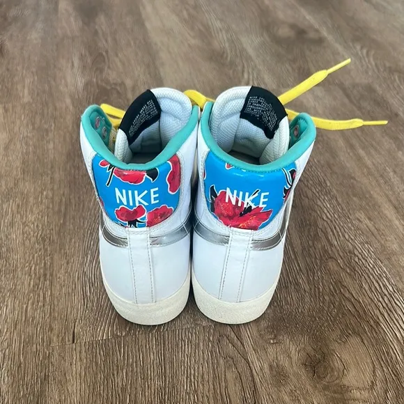 Nike Blazer Mid 77 White Vivid Sulfur Sneakers