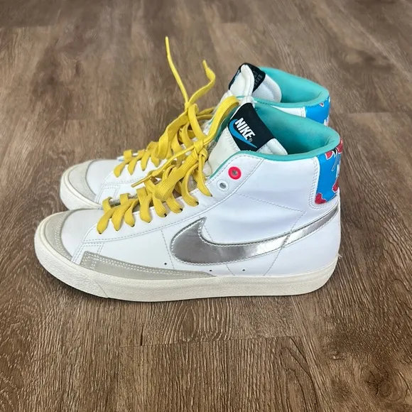 Nike Blazer Mid 77 White Vivid Sulfur Sneakers