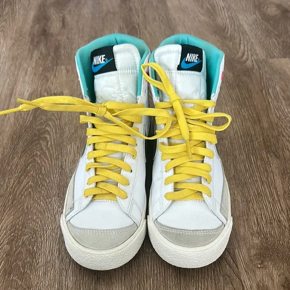 Nike Blazer Mid 77 White Vivid Sulfur Sneakers