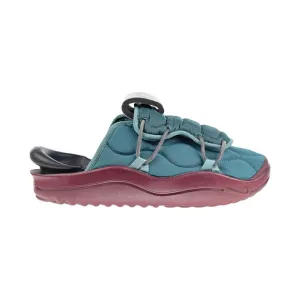 Nike Blue and Red Slip-Ons with Supportive Sole