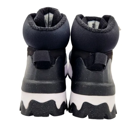 Nike City Classic Lace Up Sneaker Boots Black White Women's Size 8.5