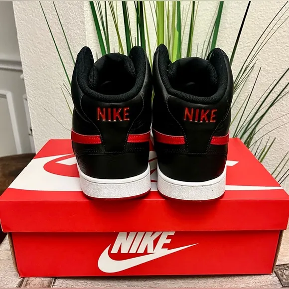 Nike Court Vision Retro Mid Bred Sneakers