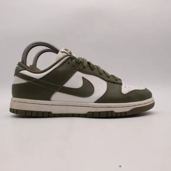 Nike Dunk Low Medium Olive Green Women's Size 6 Casual Sneakers DD1503-120