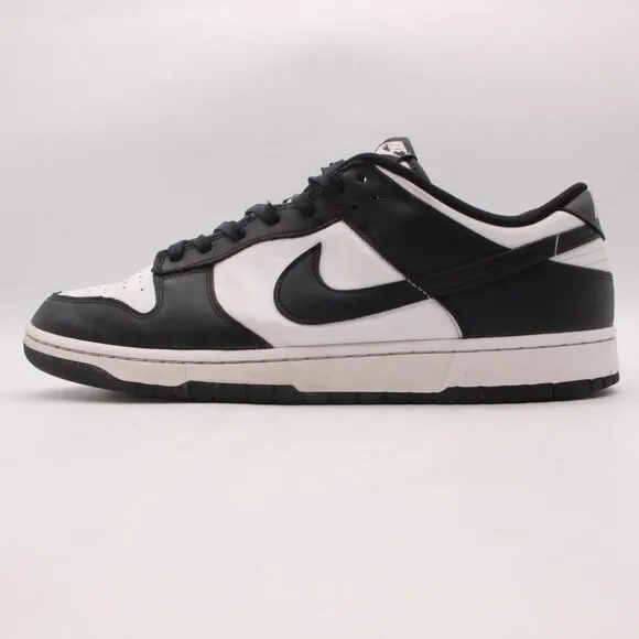 Nike Dunk Low Retro &quot;Panda&quot; Men's Size 14 White/Black Sneakers DD1391-100