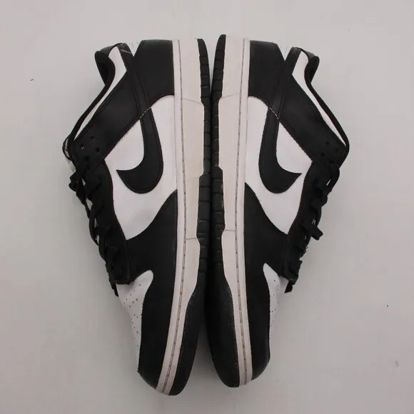 Nike Dunk Low Retro &quot;Panda&quot; Men's Size 14 White/Black Sneakers DD1391-100