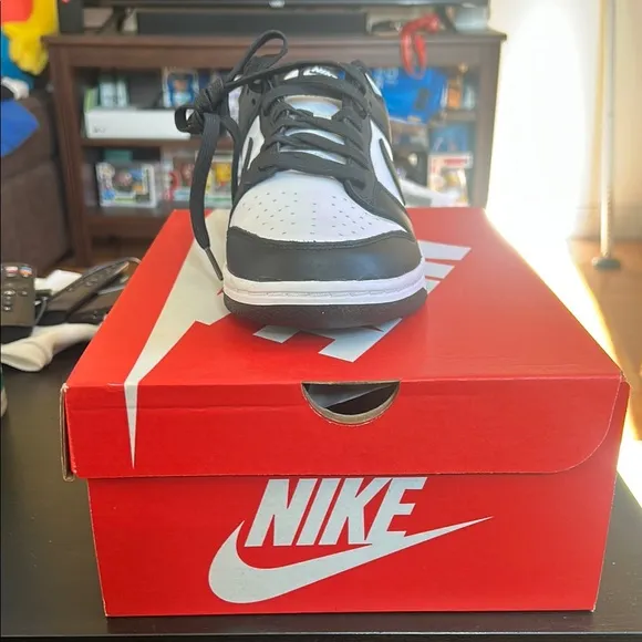 Nike Dunk Low Retro Black and White Sneakers