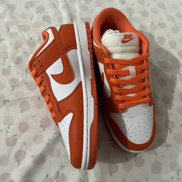 Nike Dunk Low Retro Orange Sneakers