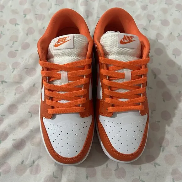 Nike Dunk Low Retro Orange Sneakers