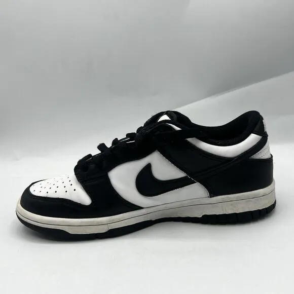 Nike Dunk Low Retro White Black Panda GS CW1590-100 Size 5Y Casual Sneakers
