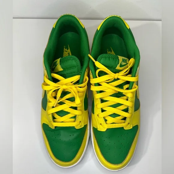Nike Dunk Low Top Retro &quot;Brazil&quot; Sneakers