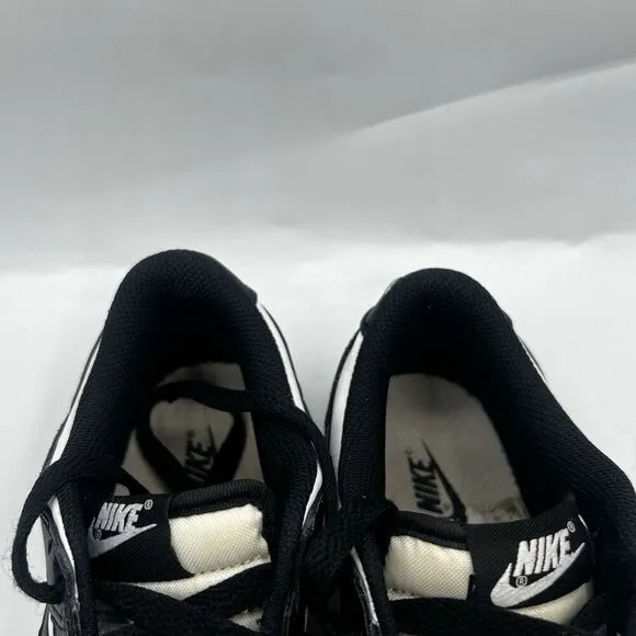 Nike Dunk Low Retro White Black Panda GS CW1590-100 Size 5Y Casual Sneakers