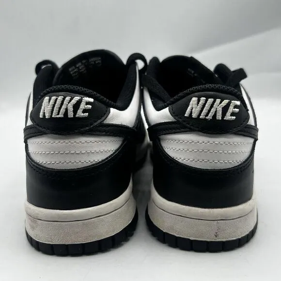 Nike Dunk Low Retro White Black Panda GS CW1590-100 Size 5Y Casual Sneakers