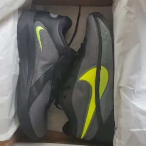 Nike Giannis Black, Gray and Neon Yellow Accents Size 10 (Men) Stay Freaky #34