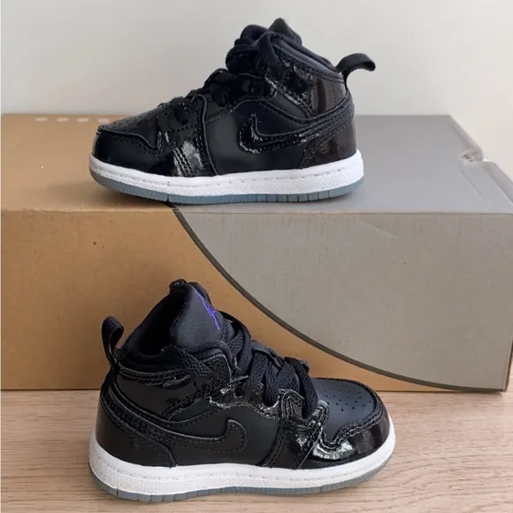 Nike Jordan 1 Mid &quot;Space Jam&quot; Toddler sneakers- SZ 6 C