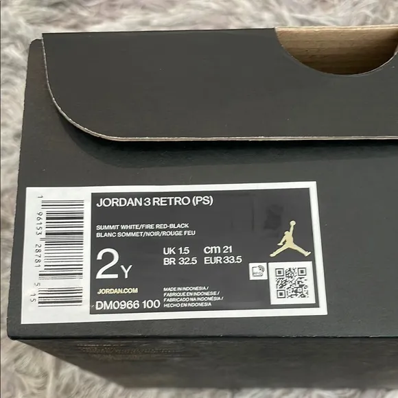 Nike Jordan 3 Retro (PS)