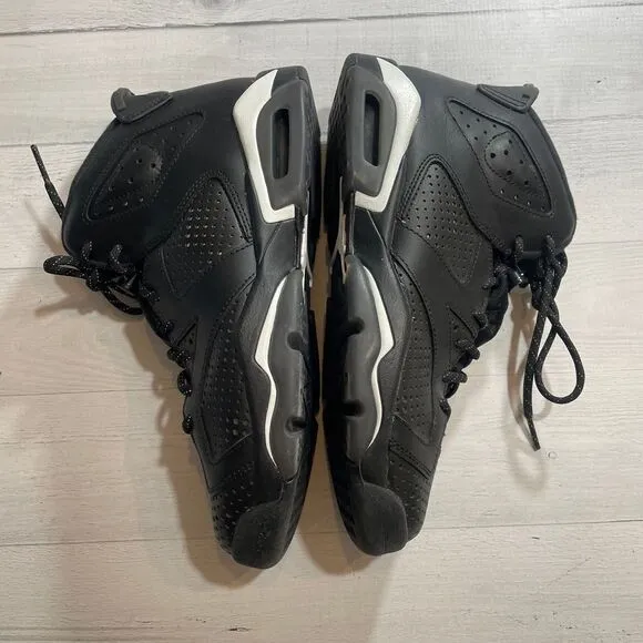 Nike Jordan 6 Retro Black Cat‎ GS 384665-020 Youth Sneakers Size 6.5