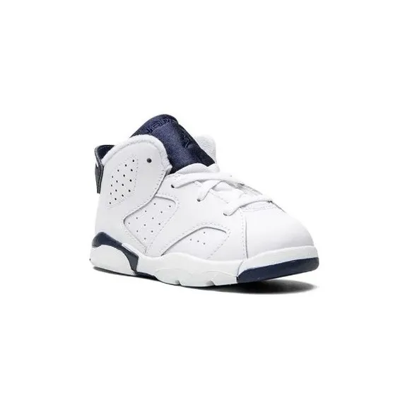 Nike Jordan Kids Air Jordan 6 Retro &quot;Midnight Navy 2022&quot; Sneakers 9C