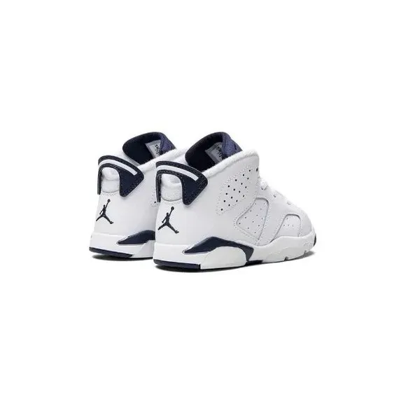 Nike Jordan Kids Air Jordan 6 Retro &quot;Midnight Navy 2022&quot; Sneakers 9C