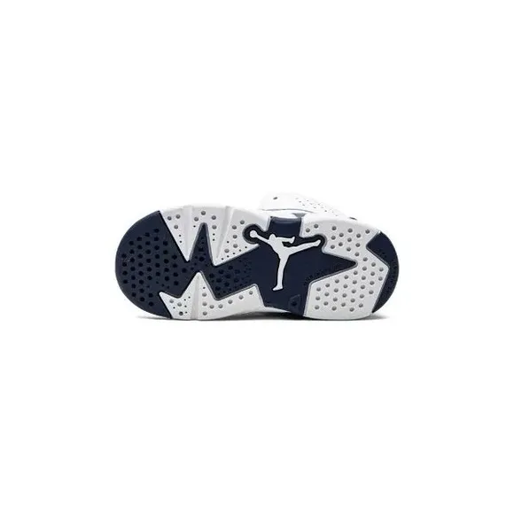 Nike Jordan Kids Air Jordan 6 Retro &quot;Midnight Navy 2022&quot; Sneakers 9C