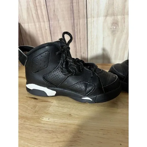 Nike Kids Air Jordan 6 Retro Black Size 9C