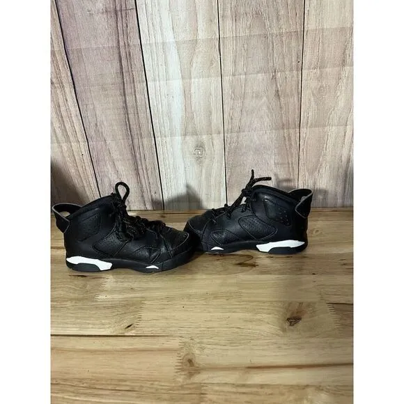 Nike Kids Air Jordan 6 Retro Black Size 9C