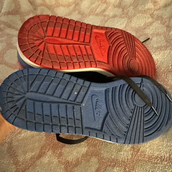 Nike Kids Sneakers - Red, Blue, Black Jordans retro