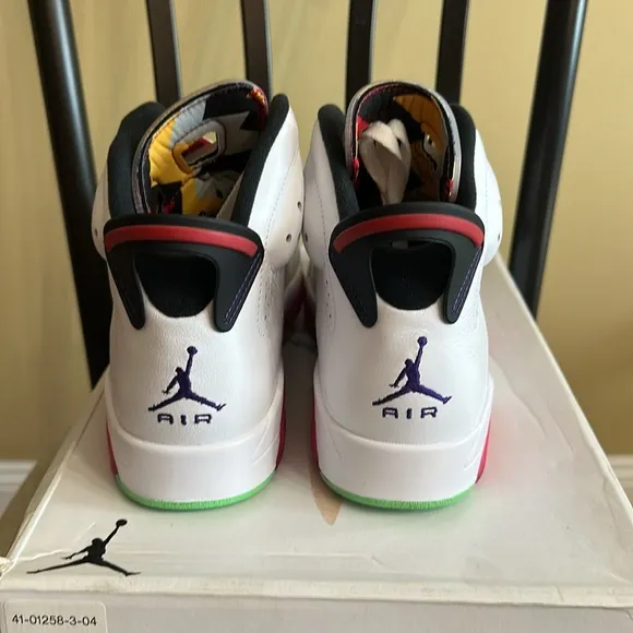 Nike Men’s Air Jordan 6 Retro Basketball Sneakers Sz 8