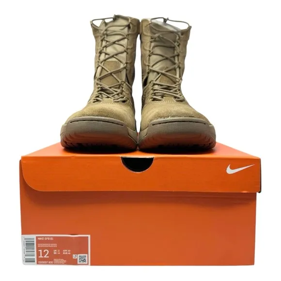 Nike SFB B1 Zoom 8&quot; Tactical Military Hiking Boots DD0007 Coyote/Coyote Size 12