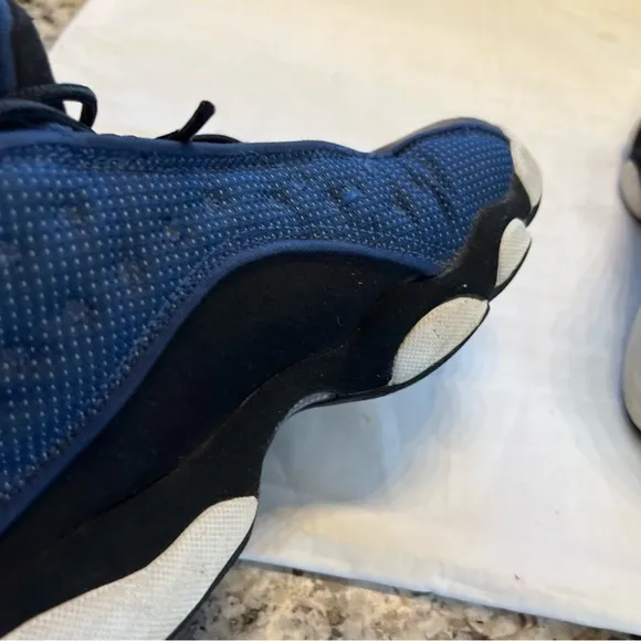 Nike Shoes Youth 4.5y  Jordan 13 Retro &quot;Brave Blue&quot; Sneakers 884129-400