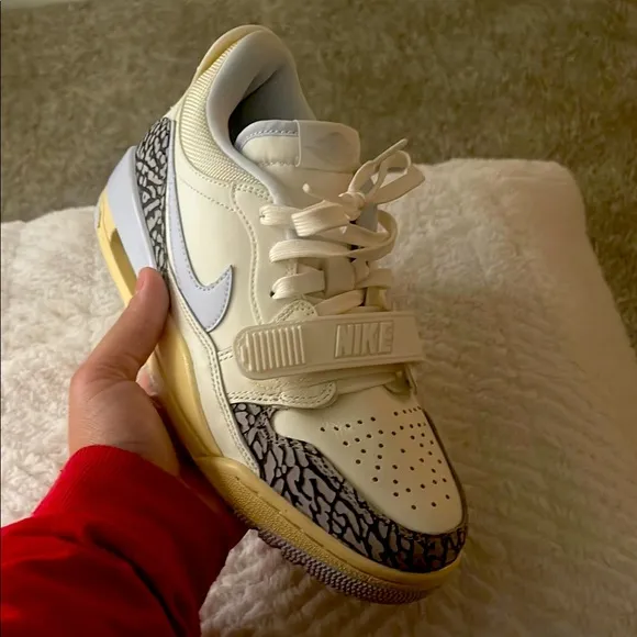 Nike White and Cream Sneakers