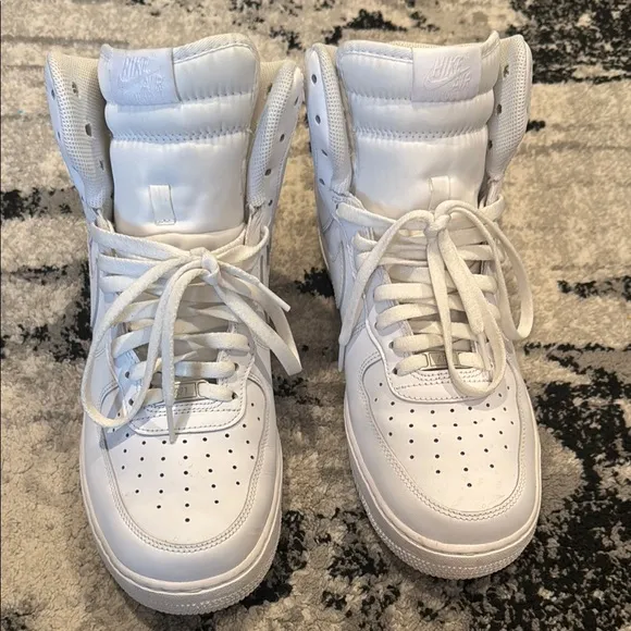 Nike White High-Top Sneakers