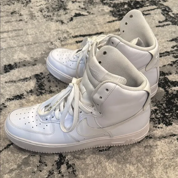 Nike White High-Top Sneakers