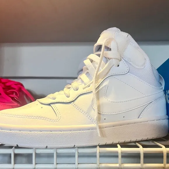 Nike White High-Top Sneakers