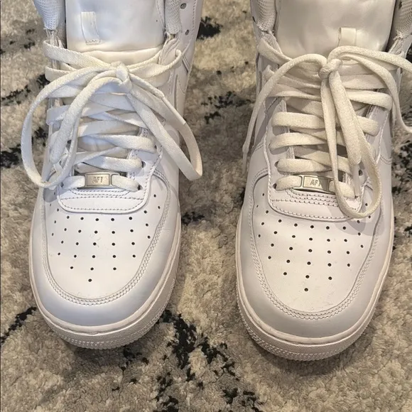 Nike White High-Top Sneakers