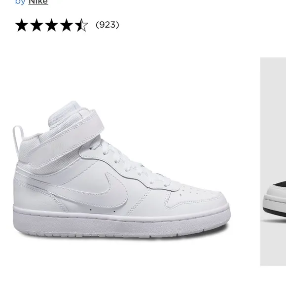 Nike White High-Top Sneakers