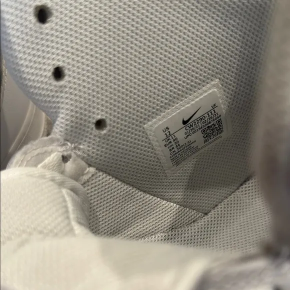 Nike White High-Top Sneakers