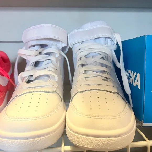 Nike White High-Top Sneakers