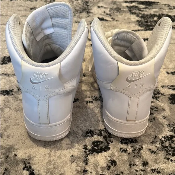 Nike White High-Top Sneakers