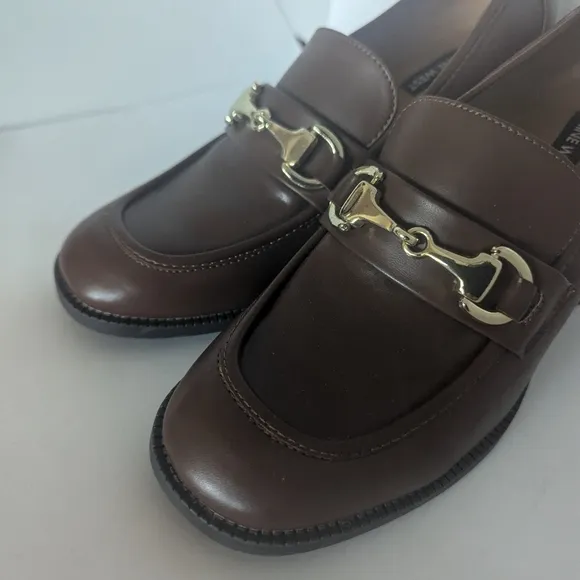 Nine West Koolo Casual Moc Loafers Brown 7.5