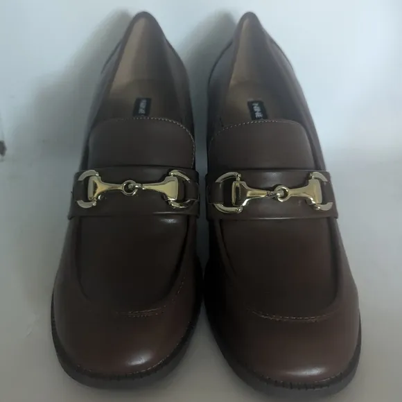 Nine West Koolo Casual Moc Loafers Brown 7.5