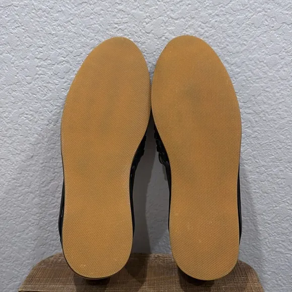 Nisolo Huarache Black Leather Sandals  11.5