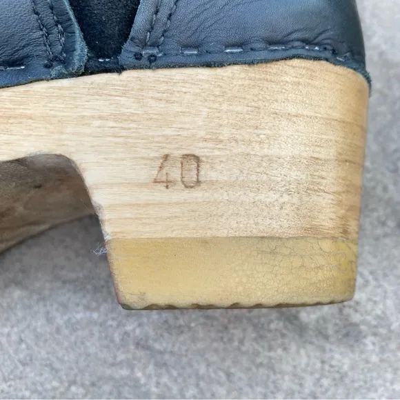 No.6 Pull On Shearling Mid Heel Boots