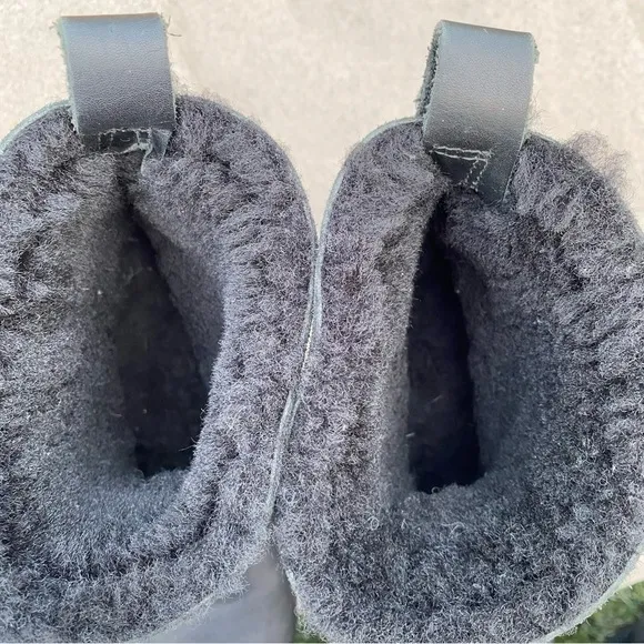 No.6 Pull On Shearling Mid Heel Boots