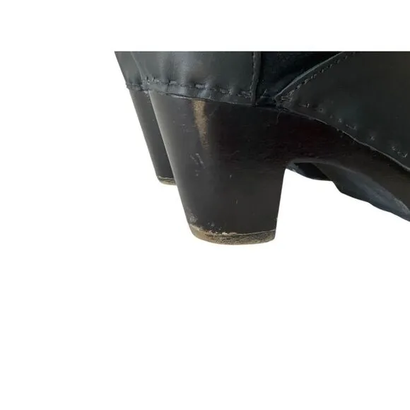 No.6 Shearling Suede Clog Boot