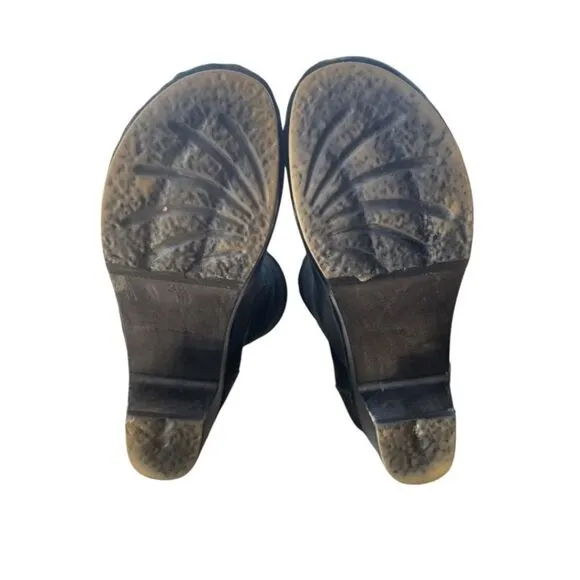 No.6 Shearling Suede Clog Boot