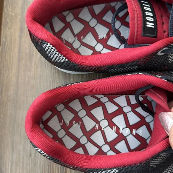 NOBULL Men’s Red and Black Plaid Sneakers