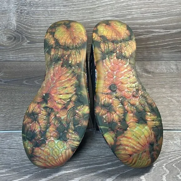 NOBULL Outwork Midnight Palm Women's Sz 6.5 Black Floral Cross Training Sneakers