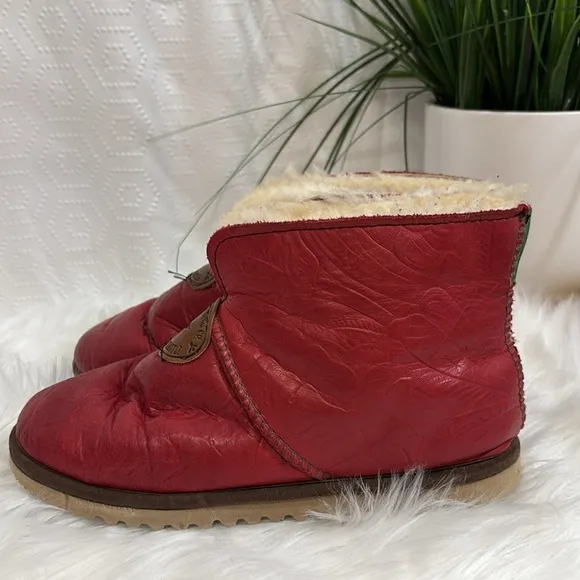 North Star Trading Co Shearling Slipper Boots 8
